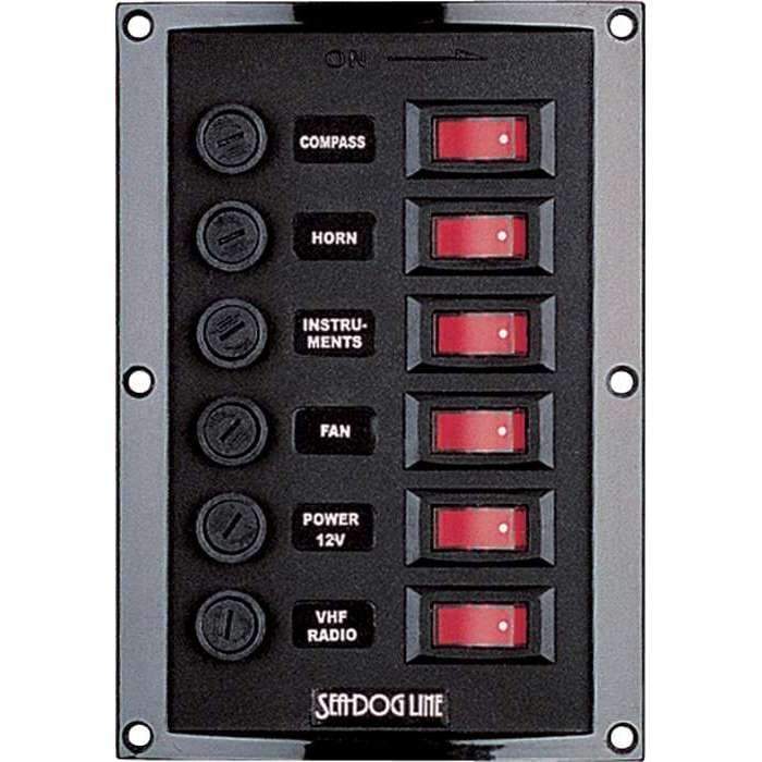 Sea-Dog Qualifies for Free Shipping Sea-Dog Nylon Switch Panel-Vertical #424110-1