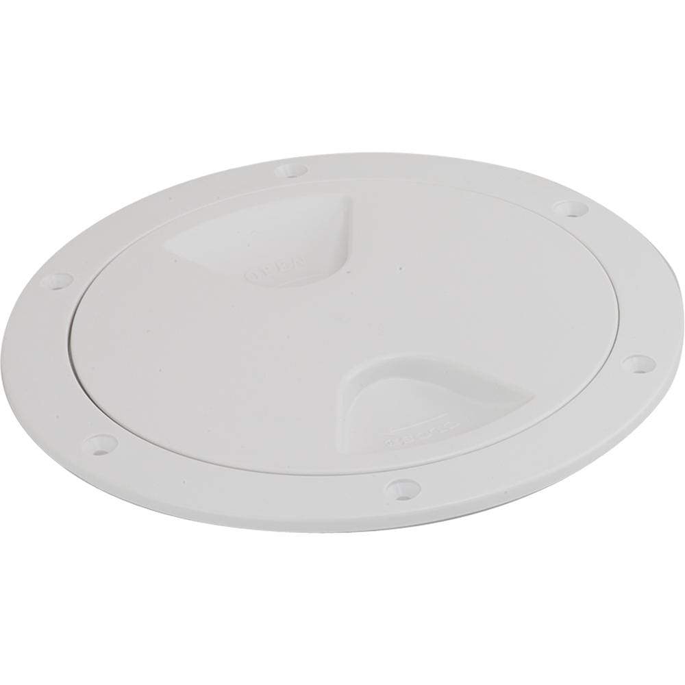 Sea-Dog Qualifies for Free Shipping Sea-Dog Polypropyene Deck Plate White 4" #335740-1