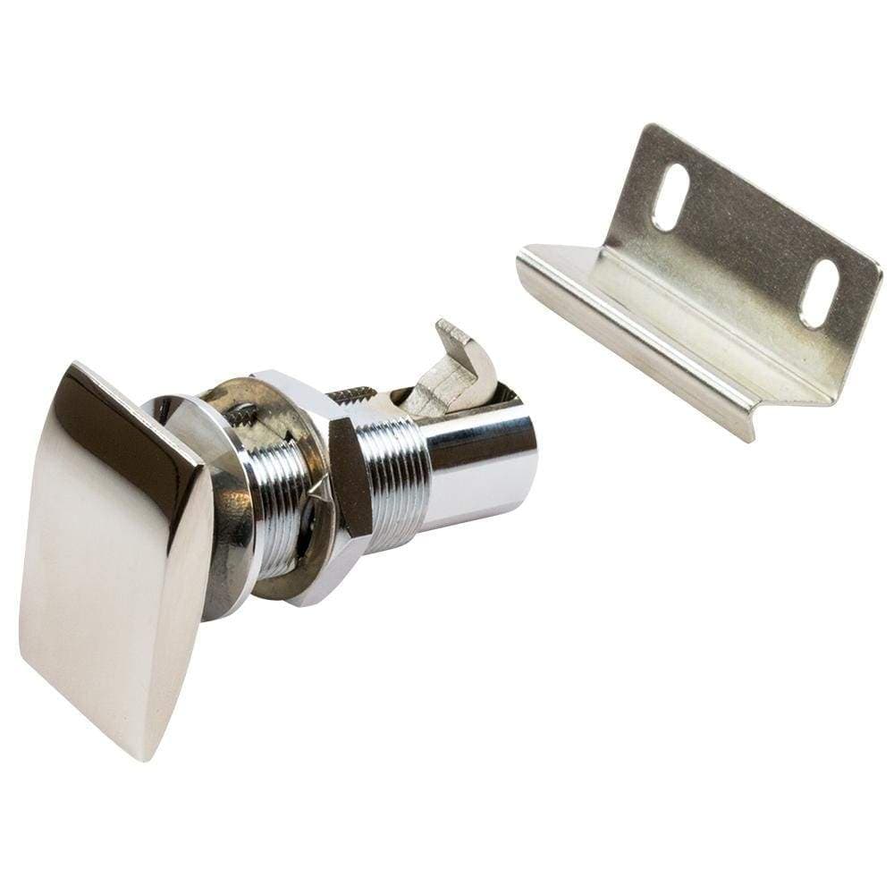 Sea-Dog Qualifies for Free Shipping Sea-Dog Push Button Cabinet Latch Rectangular Stainless #225420-1