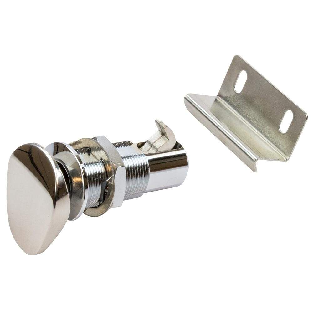 Sea-Dog Qualifies for Free Shipping Sea-Dog Push Button Cabinet Latch Stainless & Chromed #225400-1