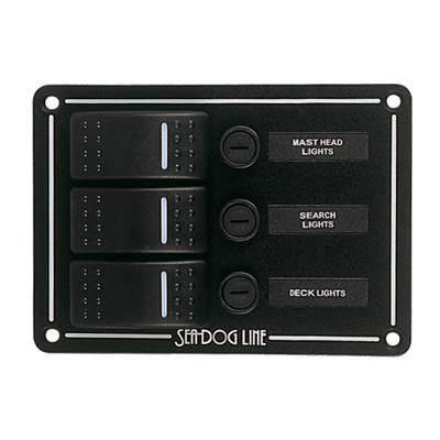 Sea-Dog Qualifies for Free Shipping Sea-Dog Rocker 3 Switch Panel #425130-1