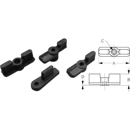 Sea-Dog Qualifies for Free Shipping Sea-Dog Single Wing Latch #324140-1