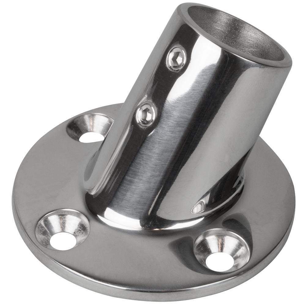 Sea-Dog Qualifies for Free Shipping Sea-Dog Stainless 60-Degree Round Base-1 #280601-1