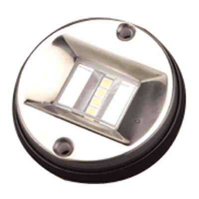 Sea-Dog Qualifies for Free Shipping Sea-Dog Stainless Bezel LED Transom Round Light w/Black Base #400060-1