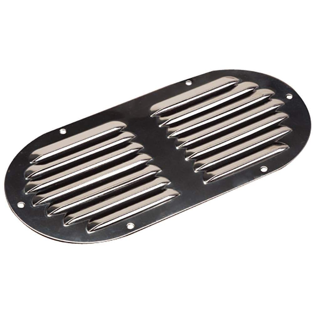 Sea-Dog Qualifies for Free Shipping Sea-Dog Stainless Louvered Vent Oval #331405-1