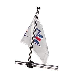 Sea-Dog Qualifies for Free Shipping Sea-Dog Stainless Rail Mount Flagpole 17" #327122-1