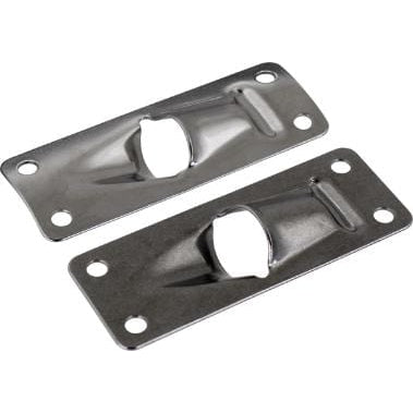 Sea-Dog Qualifies for Free Shipping Sea-Dog Stainless Steel Exit Plate 1-1/4" x 3-1/4" #081011