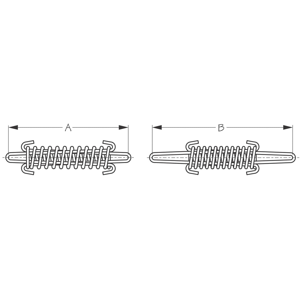Sea-Dog Qualifies for Free Shipping Sea-Dog Tiller Rope Spring 4" #091814-1