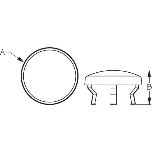 Sea-Dog Qualifies for Free Shipping Sea-Dog Trumpet Air Horn Cover 3-15/16" #432590-1