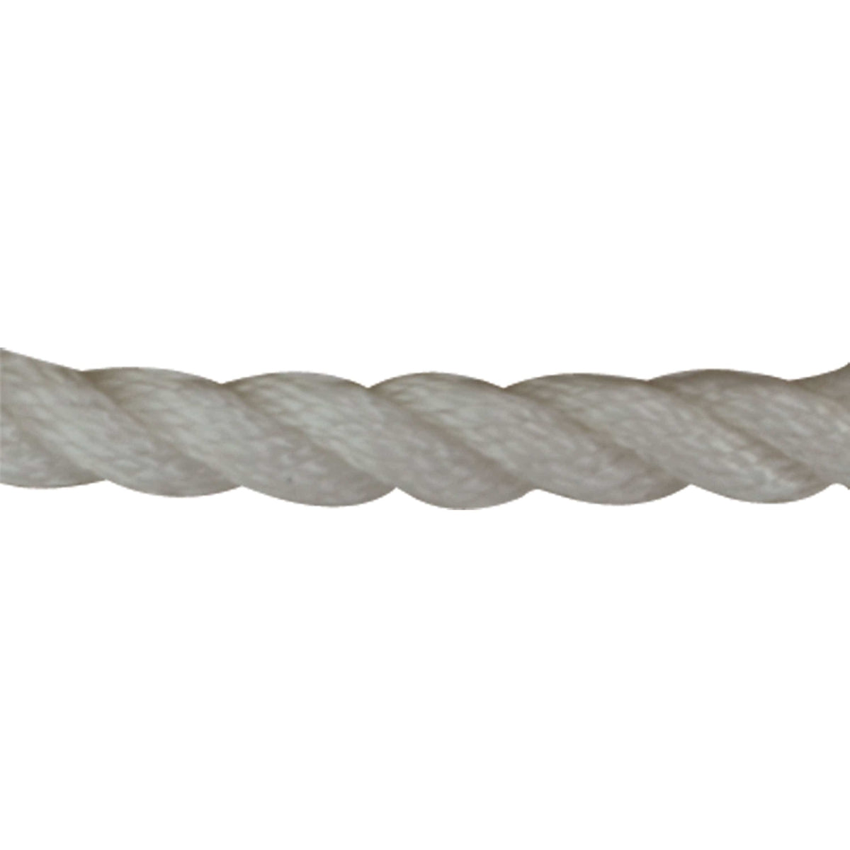 Sea Dog 301110200WH-1 Twisted Nylon Anchor Line with Thimble, 3/8" x 200