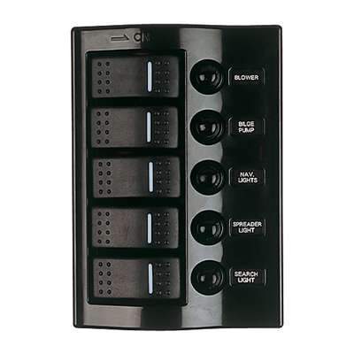 Sea-Dog Qualifies for Free Shipping Sea-Dog Wave Rocker Switch Breaker Panel #425800-1