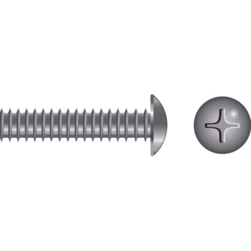 Seachoice Qualifies for Free Shipping Seachoice 1/4-20 x 3/4" Phillips Truss Head Machine Screw SS 100-pk #00566