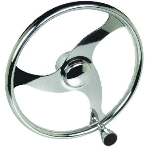Seachoice Qualifies for Free Shipping Seachoice 13.5" SS Steering Wheel with Knob #28611
