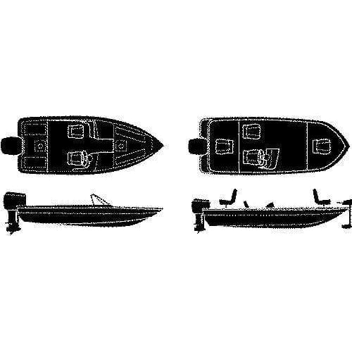 Seachoice Qualifies for Free Shipping Seachoice 16-18' Fish & Ski Boat Cover #97311