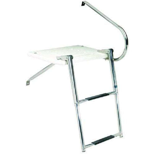 Seachoice Qualifies for Free Shipping Seachoice 2-Step Telescoping Universal Platform Ladder #71351