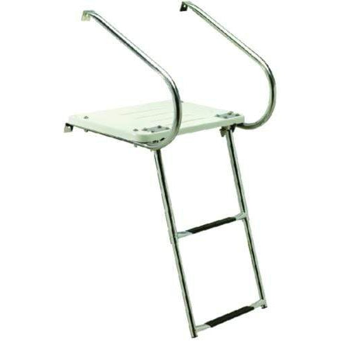 Seachoice Qualifies for Free Shipping Seachoice 2-Step Under Platform Telescoping Universal Ladder #71201