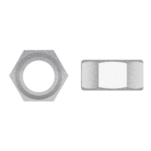 Seachoice Qualifies for Free Shipping Seachoice 3/8-16 Hex Nut Steel Galvanized 100-pk #01531