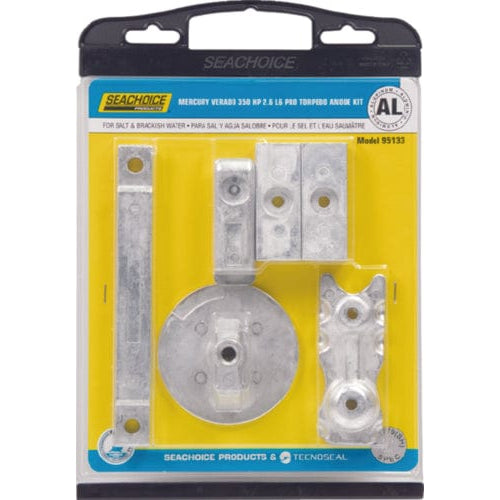 Seachoice Qualifies for Free Shipping Seachoice 350 Verado Anode Kit Aluminum #95133