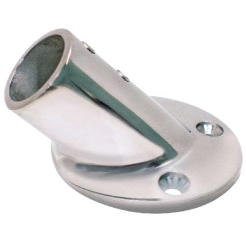Seachoice Qualifies for Free Shipping Seachoice 45-Degree Round Base Fiting 7/8" SS #37771