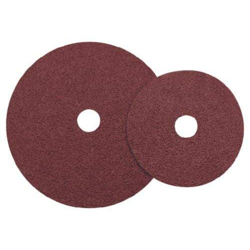 SEACHOICE 5" x 7/8", Brown Aluminum Oxide Disc, 25/Box (Size: 5")