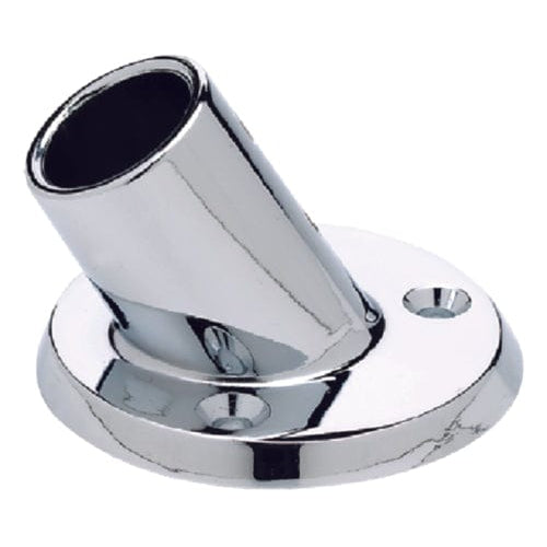 Seachoice Qualifies for Free Shipping Seachoice 60-Degree Round Base Fitting 7/8" Chrome #37801