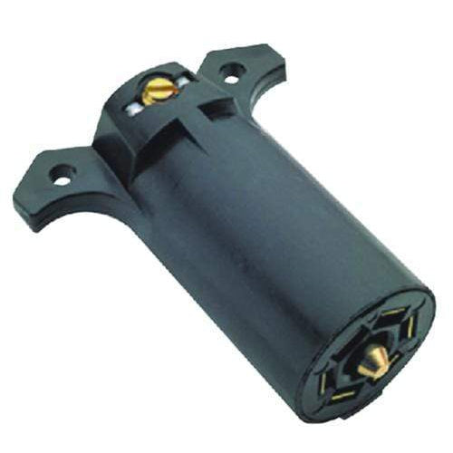 Seachoice Qualifies for Free Shipping Seachoice 7-Way Round RV Trailer Side Connector #57891