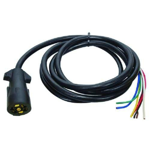 Seachoice Qualifies for Free Shipping Seachoice 7-Way Trailer Wiring 8' Cable 7-Way Molded Connector #58111