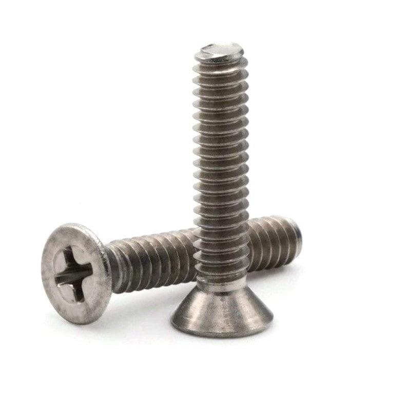 Seachoice Qualifies for Free Shipping Seachoice 8-32 x 3/8" Phillips Flat Machine Screw SS 100-pk #00224