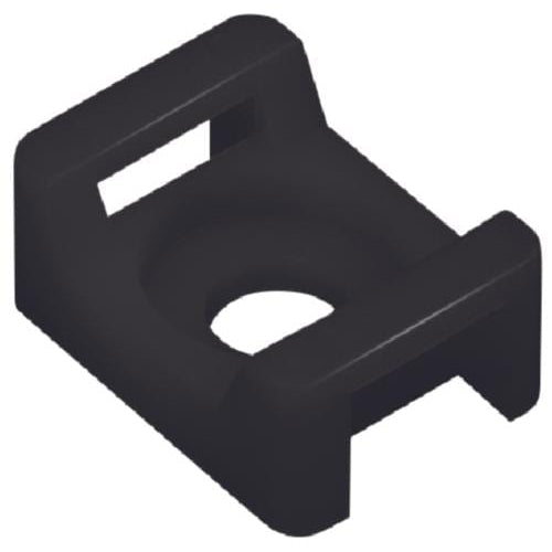 Seachoice Qualifies for Free Shipping Seachoice #8 Saddle Mount Black 10-pk #14194