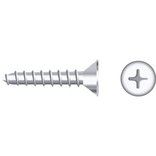 Seachoice Qualifies for Free Shipping Seachoice #8 x 1-1/2" Flat Sheet Metal Screw Chrome 50-pk #01788