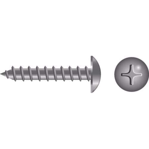 Seachoice Qualifies for Free Shipping Seachoice #8 x 1/2" Phillips Truss Head Sheet Metal Screw SS 100-pk #00926