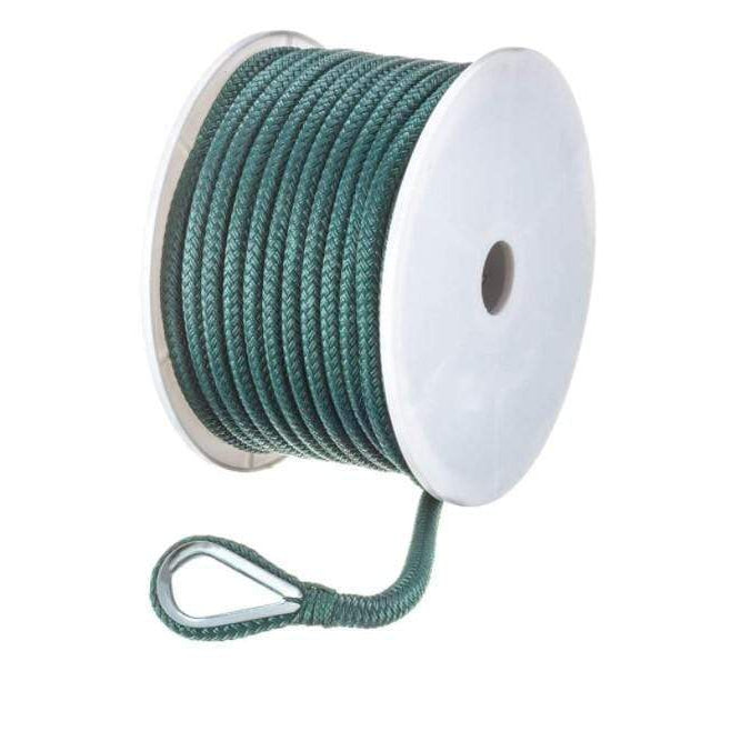 Seachoice Qualifies for Free Shipping Seachoice Anchor Line Green Braided 3/8" x 100' #42181