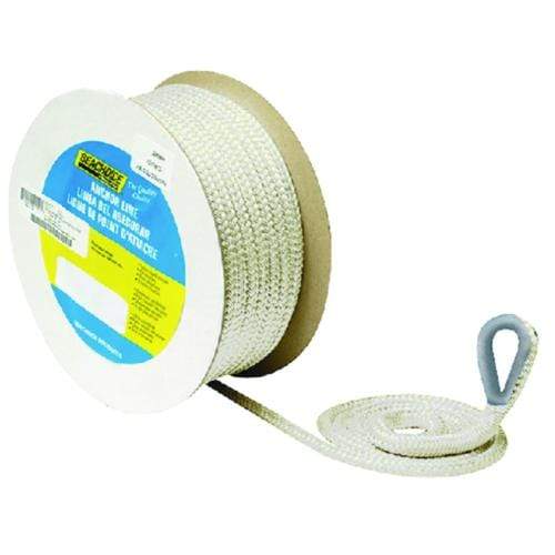 Seachoice Qualifies for Free Shipping Seachoice Anchor Line White Braided 1/2" x 150' #42131
