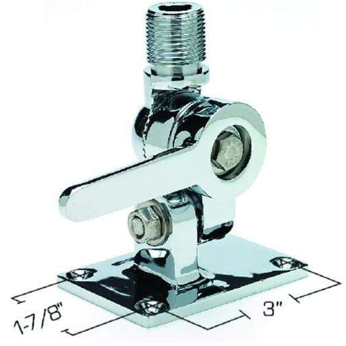 Seachoice Qualifies for Free Shipping Seachoice Antenna Ratchet Mount Chrome Brass #19521