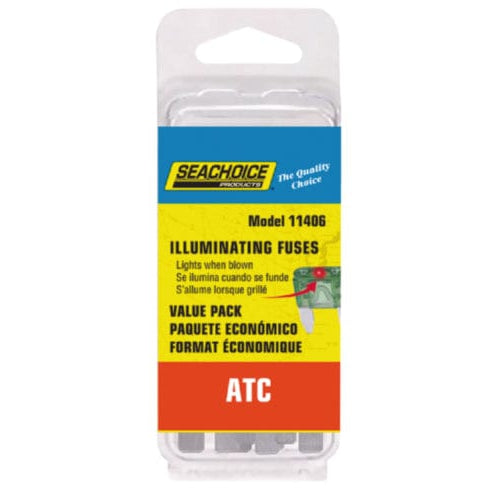 Seachoice Qualifies for Free Shipping Seachoice ATC Indicating Fuse Value Pack 5x5 25-pk #11406