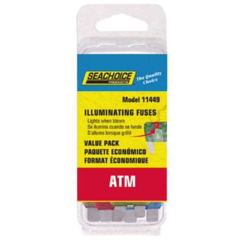 Seachoice Qualifies for Free Shipping Seachoice ATM Indicating Fuse Value Pack 5x5 25-pk #11449