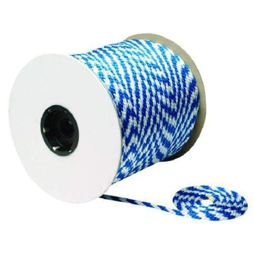 Seachoice Qualifies for Free Shipping Seachoice Braided MFP Derby Blue/White 3/8" x 500' #42780