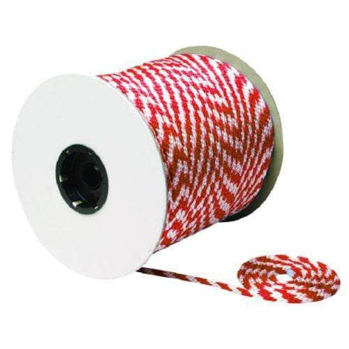 Seachoice Qualifies for Free Shipping Seachoice Braided MFP Derby Red/White 3/8" x 500' #42770