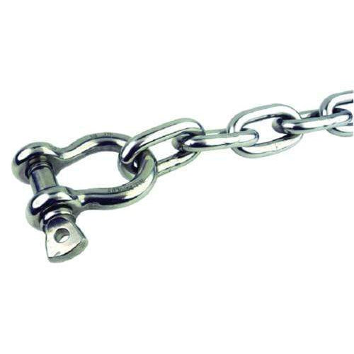 Seachoice Qualifies for Free Shipping Seachoice Chain 5/16" x 5' 304 SS with Shackle #44143
