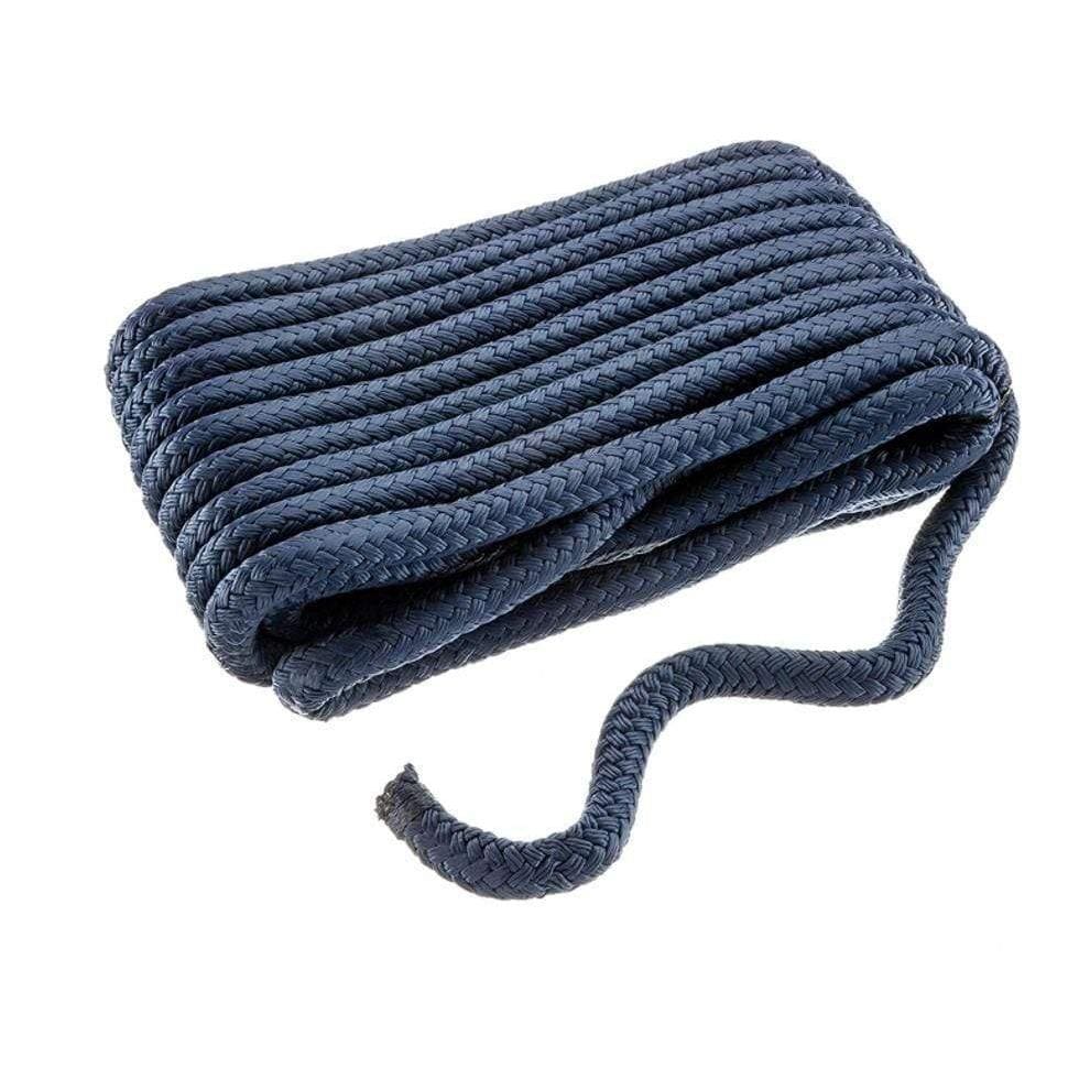 Seachoice Qualifies for Free Shipping Seachoice Double-Braided Dock Line Navy 5/8" x 30' #46991