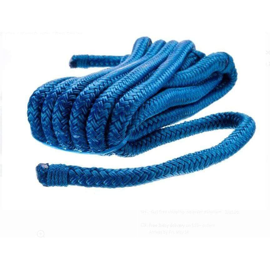 Seachoice Qualifies for Free Shipping Seachoice Fender Line Blue Braided 3/8" x 6' 2-pk #40931