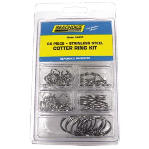 Seachoice Qualifies for Free Shipping Seachoice Kit 66-pc SS Cotter Ring #59437