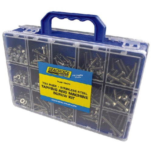Seachoice Qualifies for Free Shipping Seachoice Kit 750-pc SS Tapping & Machine Screw #59433