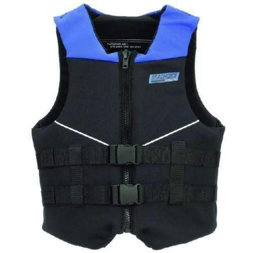 Seachoice Not Qualified for Free Shipping Seachoice Neoprene Vest Blue/Black Medium #86586