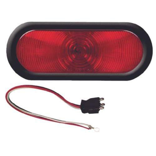Seachoice Qualifies for Free Shipping Seachoice Sealed Tail Light 6" Oval Red #52931