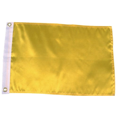 Seachoice Qualifies for Free Shipping Seachoice Solid Yellow Flag #78261