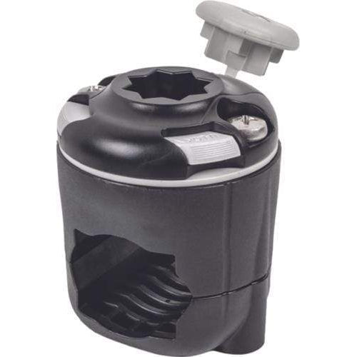 Seachoice Qualifies for Free Shipping Seachoice StarPort Rail Base 1-1/4" to 1-5/8" Round/Square Black #89921