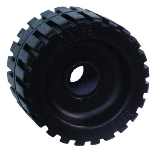 Seachoice Qualifies for Free Shipping SeachoiceBlack Rubber Ribbed Roller 4-3/8" x 3" #56330