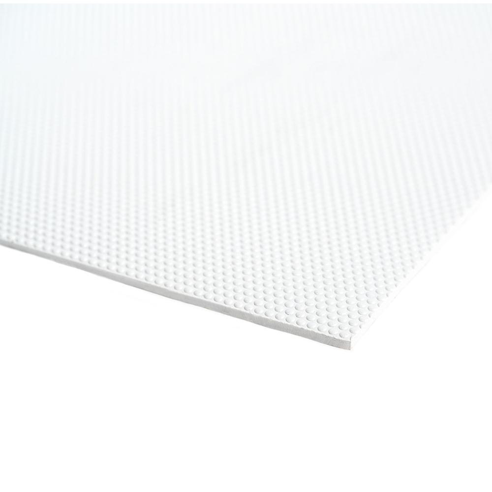 SeaDek 40" x 80" 5mm Sheet White Embossed #23875-80016