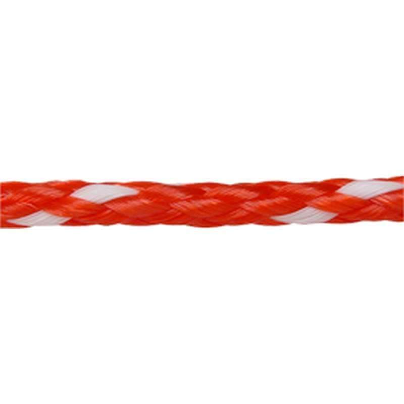 Seasense Qualifies for Free Shipping Seasense 1/4" x 1000' Hollow Braid Polyprop Bulk Red/White #50014033